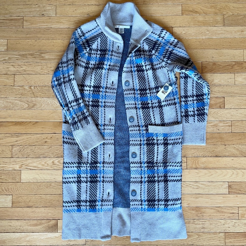 Brand New Max Studio Long Sweater Coat